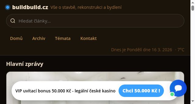 Screenshot of buildbuild.cz