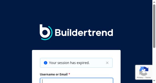Screenshot of buildertrend.net