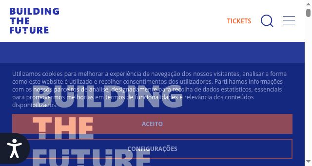 Screenshot of buildingthefuture.pt