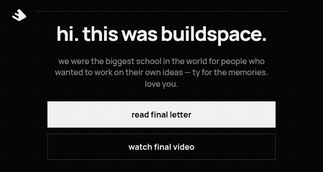 Screenshot of buildspace.so