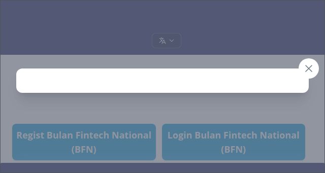 Screenshot of bulanfintechnasional.com