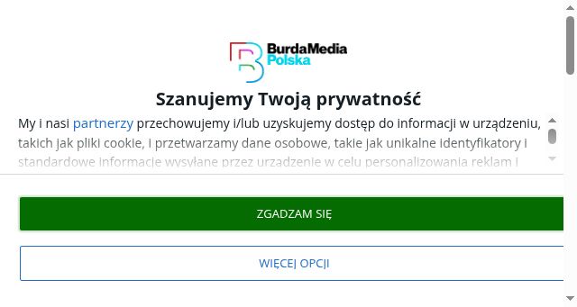Screenshot of burdamedia.pl