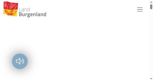 Screenshot of burgenland.at
