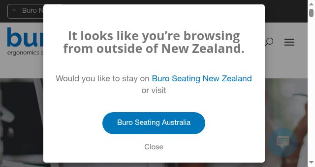 Screenshot of buroseating.co.nz
