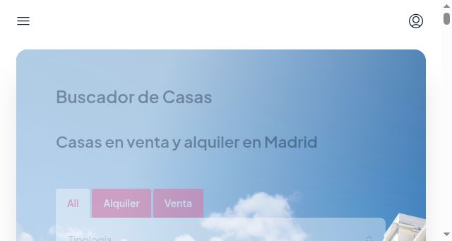 Screenshot of buscadordecasas.es