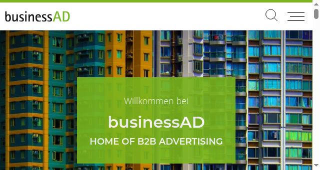 Screenshot of businessad.de
