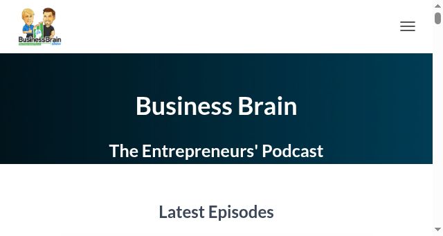 Screenshot of businessbrain.show