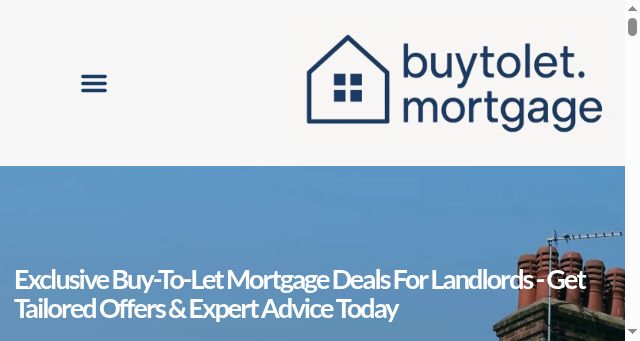 Screenshot of buytolet.mortgage