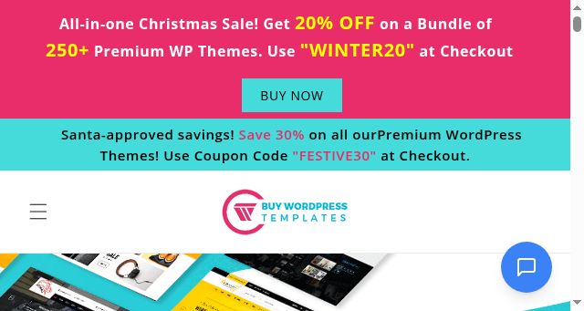 Screenshot of buywptemplates.com