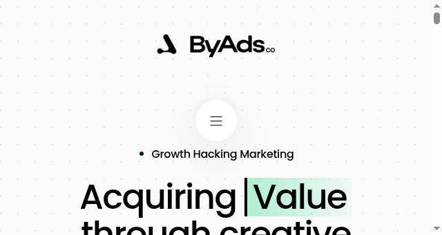 Screenshot of byads.co