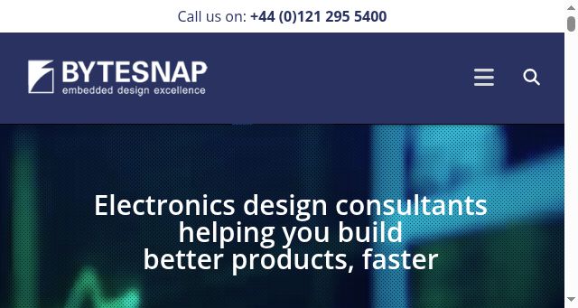 Screenshot of bytesnap.com