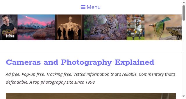 Screenshot of bythom.com