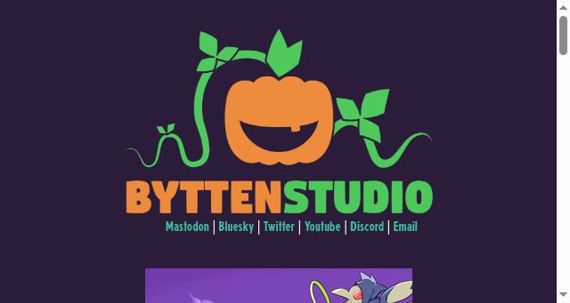 Screenshot of bytten-studio.com