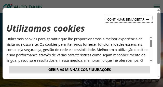 Screenshot of ca-autobank.pt
