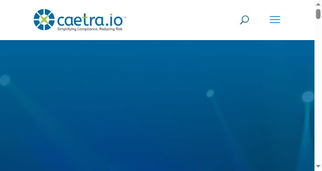 Screenshot of caetra.io