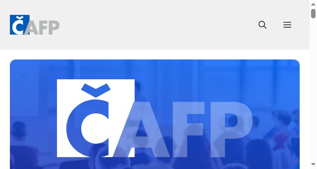 Screenshot of cafp.cz
