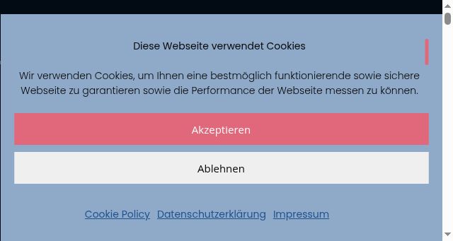 Screenshot of caimed.de