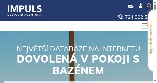 Screenshot of caimpuls.cz