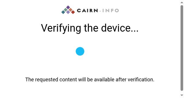 Screenshot of cairn.info