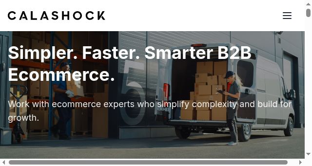 Screenshot of calashock.com