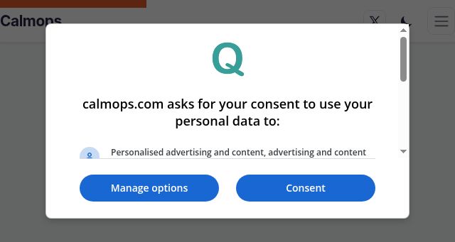 Screenshot of calmops.com