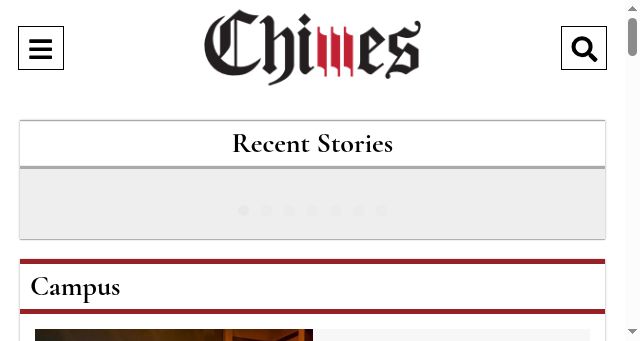 Screenshot of calvinchimes.org