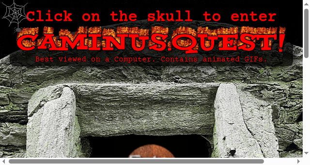 Screenshot of caminus.quest