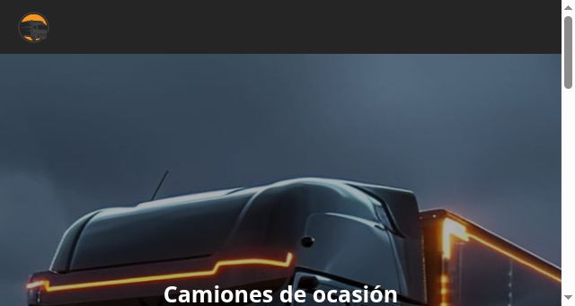 Screenshot of camionesdeocasion.com