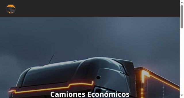 Screenshot of camioneseconomicos.com