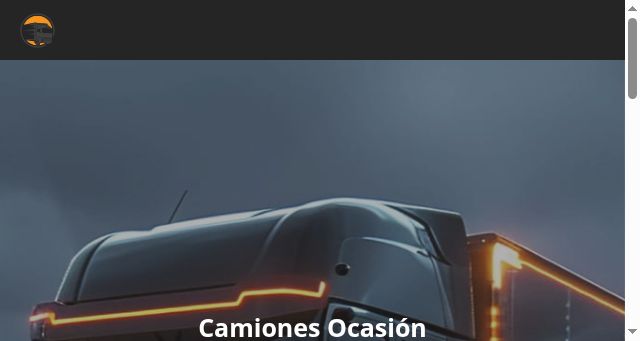 Screenshot of camionesocasion.com