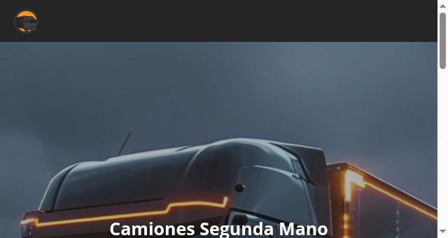 Screenshot of camionessegundamano.com