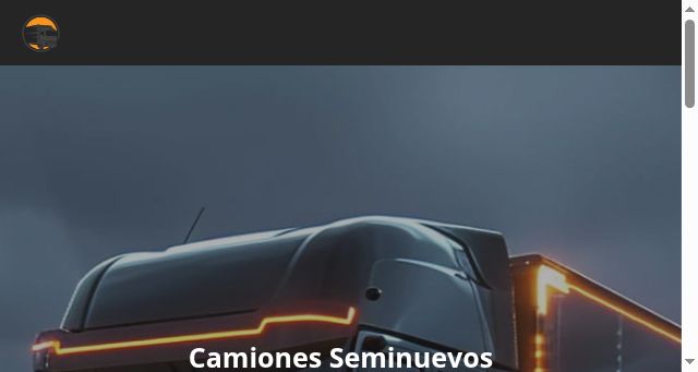 Screenshot of camionesseminuevos.com