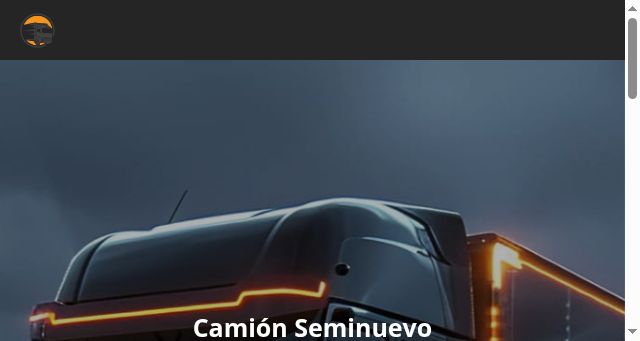 Screenshot of camionseminuevo.com