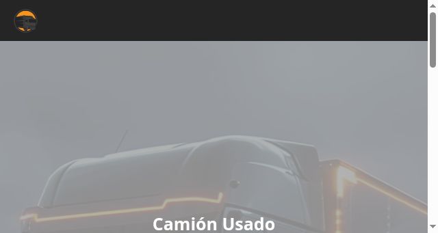Screenshot of camionusado.com