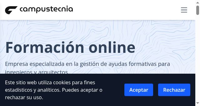 Screenshot of campustecnia.com