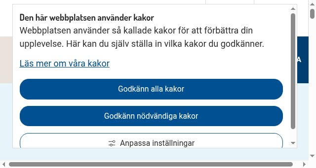 Screenshot of cancercentrum.se