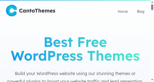 Screenshot of cantothemes.com