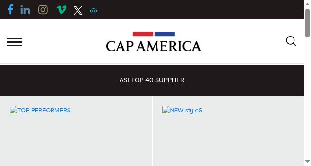 Screenshot of capamerica.com