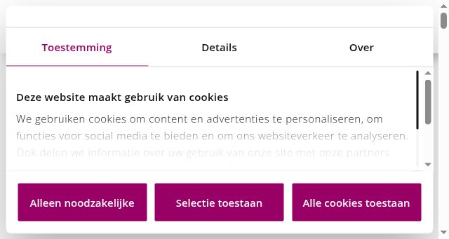 Screenshot of caparol.be