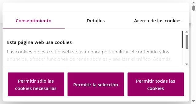 Screenshot of caparol.es