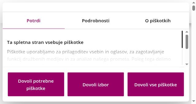 Screenshot of caparol.si