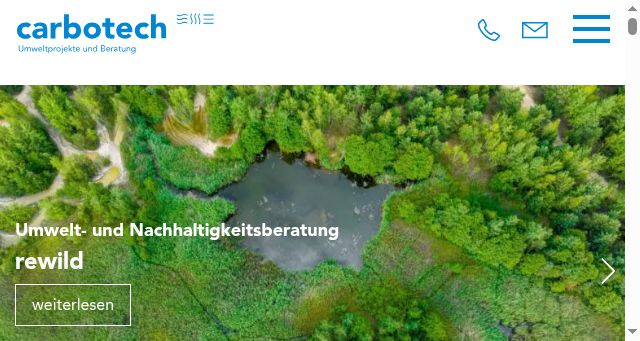 Screenshot of carbotech.ch