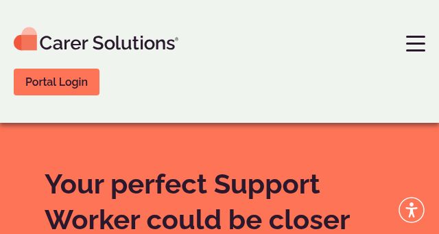Screenshot of carersolutions.com.au
