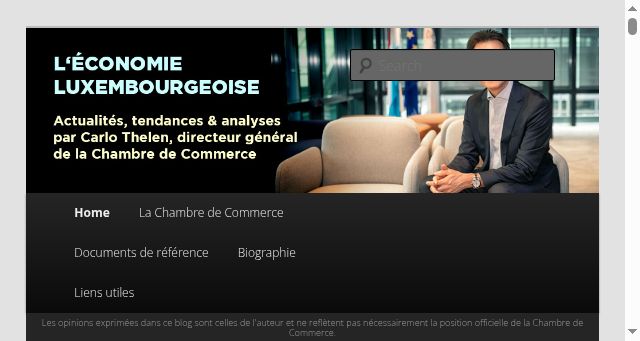 Screenshot of carlothelenblog.lu