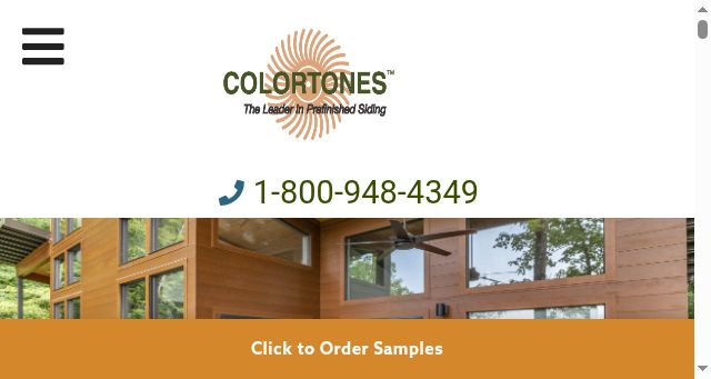 Screenshot of carolinacolortones.com