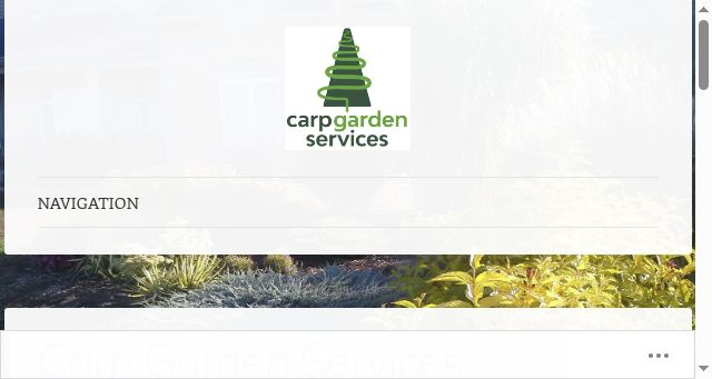 Screenshot of carpgardenservices.ca