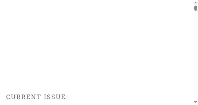 Screenshot of carteblanchemagazine.com