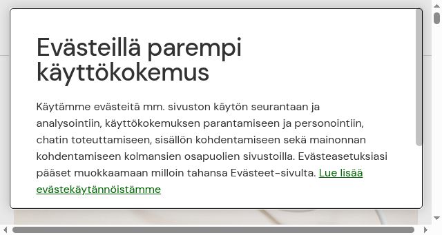 Screenshot of caruna.fi