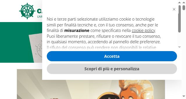 Screenshot of casartigiani.org
