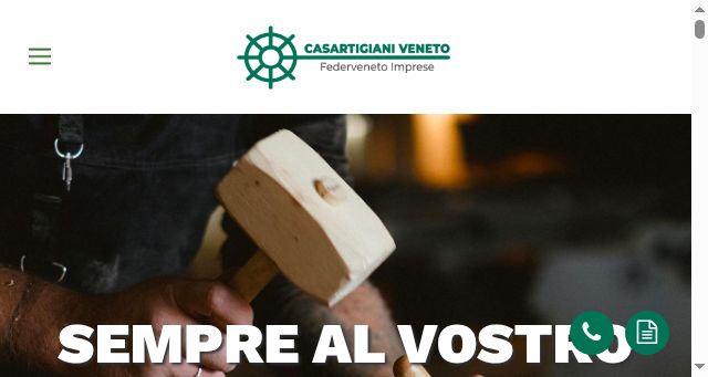 Screenshot of casartigianiveneto.it
